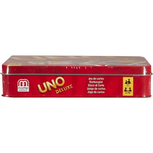 Mattel Uno Deluxe Παιχνίδι Καρτών K0888 027084378078