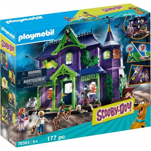 Playmobil Scooby-Doo! Περιπέτεια Στο Στοιχειωμένο Σπίτι 70361 4008789703613