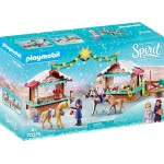 Playmobil Dreamworks Spirit A Miradero Christmas Χριστουγεννιάτικη Αγορά 70395 4008789703958