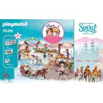 Playmobil Dreamworks Spirit A Miradero Christmas Χριστουγεννιάτικη Αγορά 70395 4008789703958