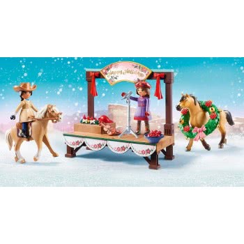 Playmobil Dreamworks Spirit Χριστουγεννιάτικ Κονσέρτο 70396 4008789703965