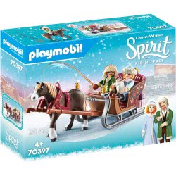 Playmobil Dreamworks Spirit Winter Sleigh Ride 70397 4008789703972