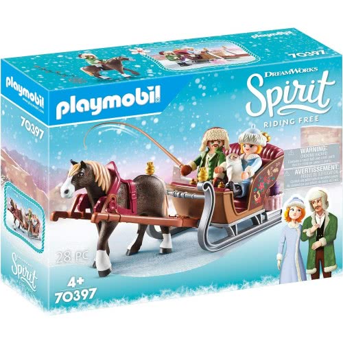 Playmobil Dreamworks Spirit Winter Sleigh Ride 70397 4008789703972