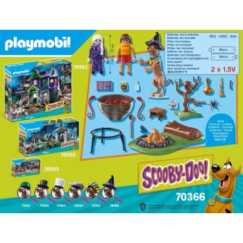 Playmobil Scooby Doo! Μάγισσα Με Μαγικό Καζάνι 70366 4008789703668