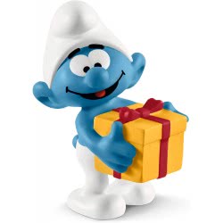 Schleich Smurf With Present 20816 4055744029509