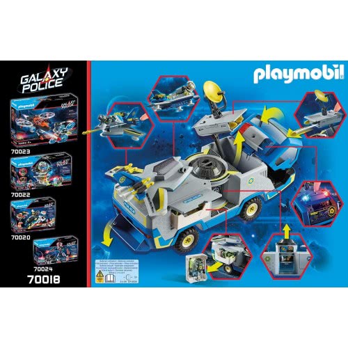 Playmobil Galaxy Police Truck 70018 4008789700186