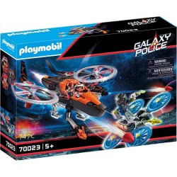 Playmobil Galaxy Police Ελικόπτερο Galaxy Pirates 70023 4008789700230