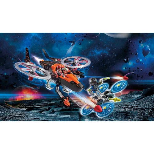 Playmobil Galaxy Police Space Pirates Helicopter 70023 4008789700230