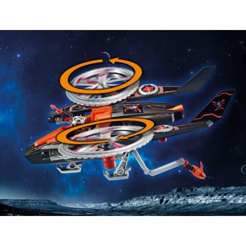 Playmobil Galaxy Police Space Pirates Helicopter 70023 4008789700230