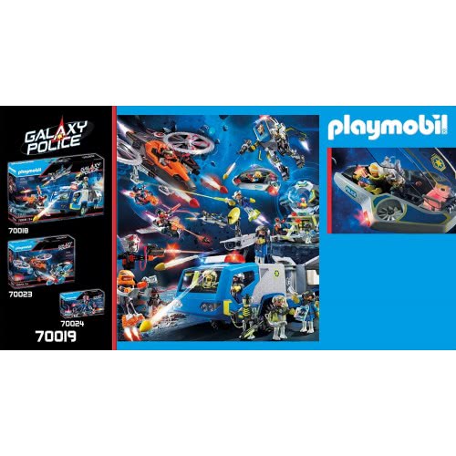 Playmobil Galaxy Police Ιπτάμενο Όχημα 70019 4008789700193