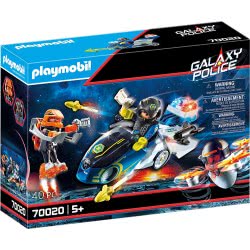 Playmobil Galaxy Police Μοτοσικλέτα 70020 4008789700209