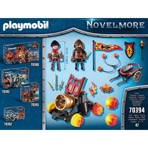 Playmobil Knights Novelmore Burnham Raiders Lava Catapult 70394 4008789703941