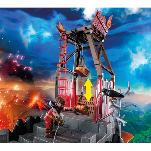 Playmobil Novelmore Ορυχείο Λάβας Του Μπέρναμ 70390 4008789703903