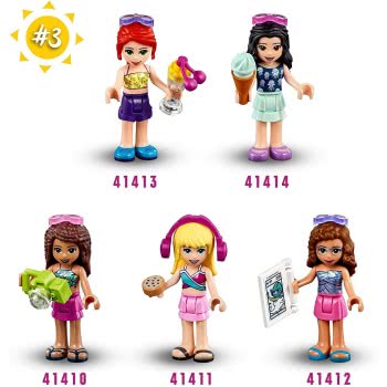 LEGO Friends Mia Summer Play Cube Series 3 Collectible Mini Set Travel Toy 41413 5702016618990