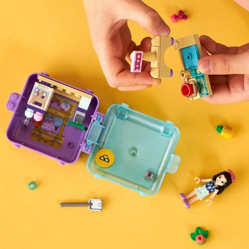 LEGO Friends Emma Summer Play Cube Series 3 Collectible Mini Set Travel Toy 41414 5702016619003