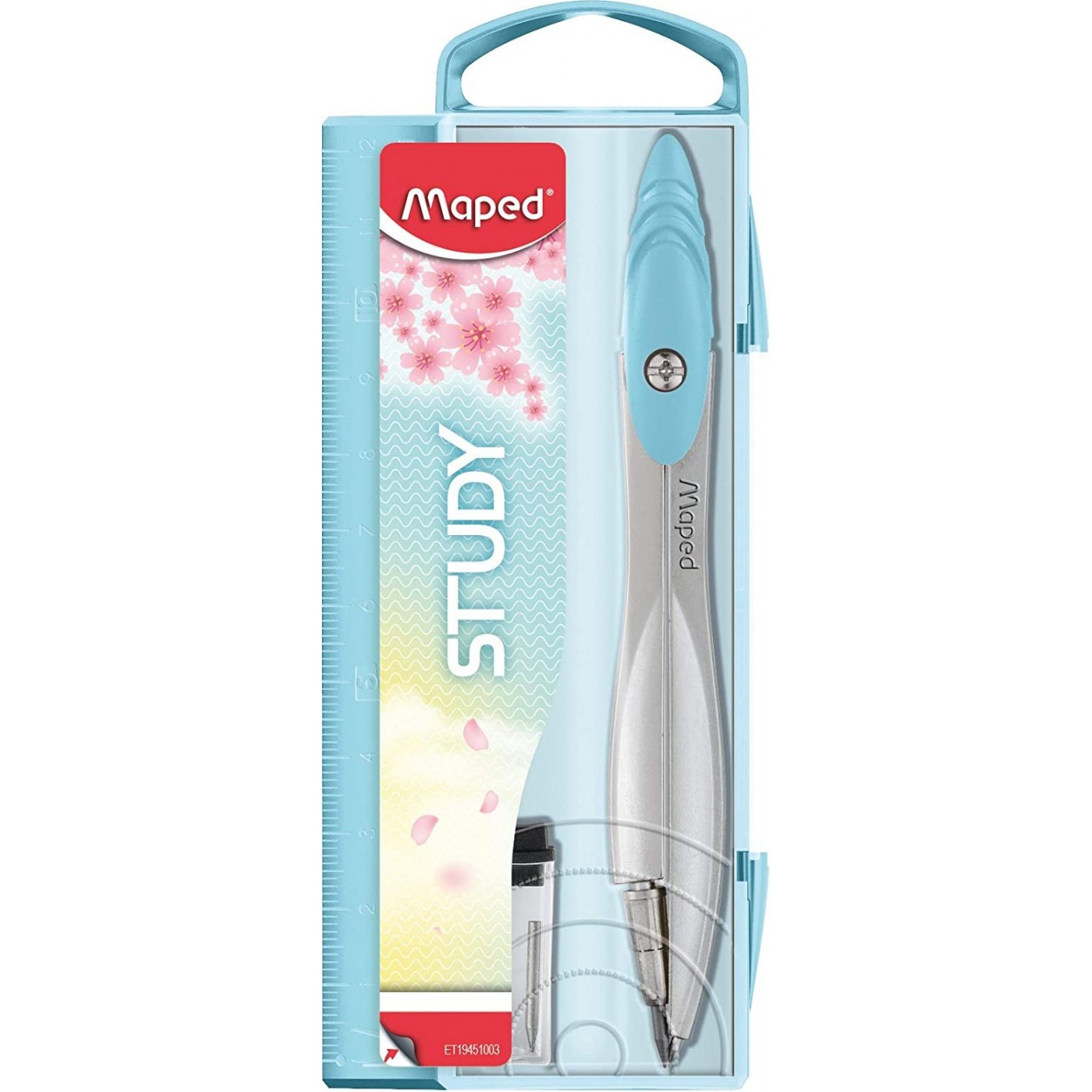 Maped Study Compass Maped Study Collector Compass Case Assorted Colours 194510 | Toys-shop.gr