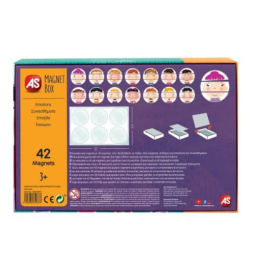 As company Magnet Box Feelings 42 Educational Paper Magnets For Ages 3+ 1029-64037 5203068640378