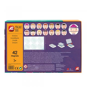 As company Magnet Box Feelings 42 Educational Paper Magnets For Ages 3+ 1029-64037 5203068640378