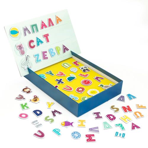 As company Magnet Box Αλφαβήτα 91 Εκπαιδευτικοί Χάρτινοι Μαγνήτες Για 3+ Χρονών 1029-64033 5203068640330