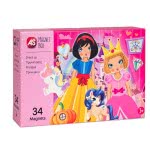 As company Magnet Box Princesses Dress Up Mix And Match 34 Educational Paper Magnets For Ages 3+ 1029-64038 5203068640385