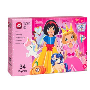 As company Magnet Box Πριγκίπισσες Dress Mix Match 34 Εκπαιδευτικοί Χάρτινοι Μαγνήτες Για 3+ Χρονών 1029-64038 5203068640385