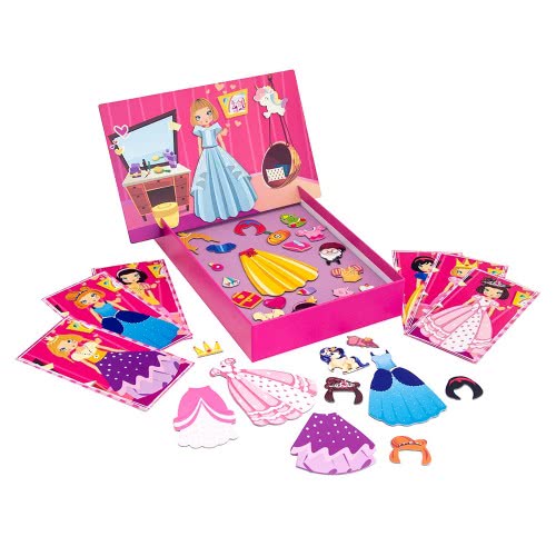 As company Magnet Box Πριγκίπισσες Dress Mix Match 34 Εκπαιδευτικοί Χάρτινοι Μαγνήτες Για 3+ Χρονών 1029-64038 5203068640385