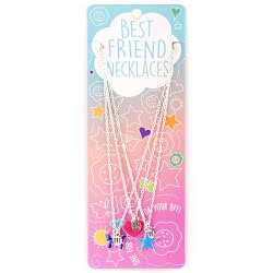 Gama Brands Best Friends Necklaces Heart-Star-Butterfly Triple 14482393 5060560823933