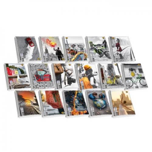 SKAG Street Icons Τετράδιο Σπιράλ 2 Θεμάτων 17X25 257176 5201303257176