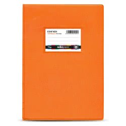 salko paper Τετράδιο Εξηγήσεων 17X25 50 Φύλλων Ριγέ - Πορτοκαλί 2009 5202832020095