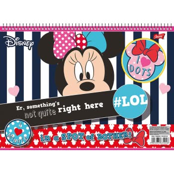 salko paper Painting Block No 18 Minnie 40 Sheets 21X29 Cm - 3 Designs 3404 5903235634048