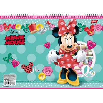 salko paper Μπλοκ Ζωγραφικής No 18 Minnie 40 Φύλλα 21X29 Εκ - 3 Σχέδια 3404 5903235634048