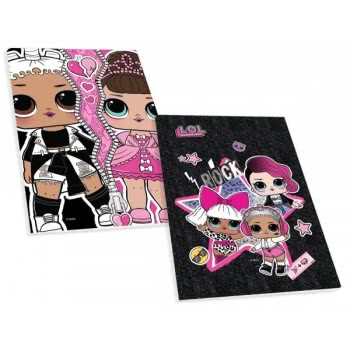 SKAG L.O.L. Surprise Notebook Pin 17X25 40 Sheets - 2 Designs 279741 5201303279741