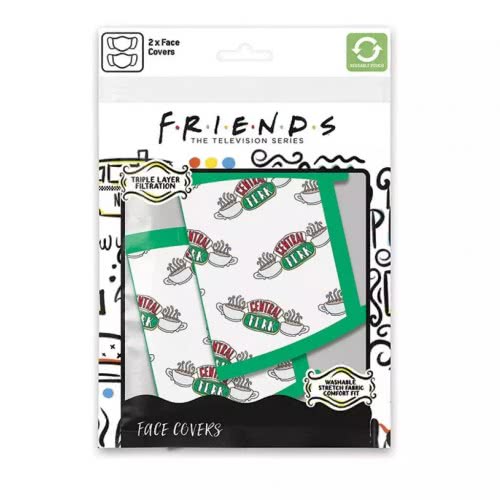 Pyramid International Face Covering (2 Pieces) Central Perks (Friends) GP85573 5050293855738