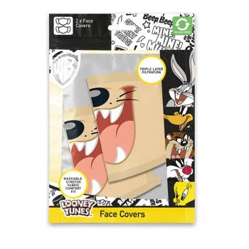 Pyramid International Μάσκα Υφασμάτινη (2Τμχ) Looney Tunes (Taz) GP85565 5050293855653