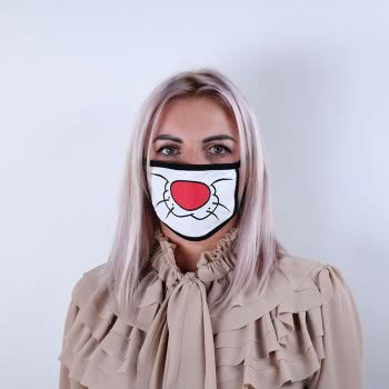 Pyramid International Face Covering (2 Pieces) Looney Tunes (Sylvester) GP85564 5050293855646
