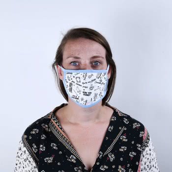 Pyramid International Face Covering (2 Pieces) Phrases (Friends) GP85574 5050293855745