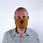 Pyramid International Μάσκα Υφασμάτινη (2Τμχ) Scooby Doo (Mouth) GP85566 5050293855660