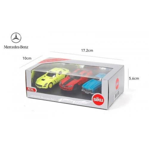 siku Mercedes Multicolor Set Of Three (Limited Edition) 6214-1 4006874762149
