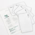 OEM Eco Chic Face Cover 5 Filters Set 12?8 Cm EC-M88 5060735634456