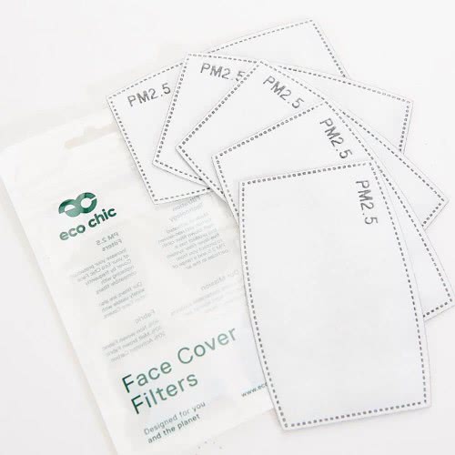 OEM Eco Chic Σετ Πέντε Φίλτρων Για Μάσκες Προσώπου 12?8 Cm EC-M88 5060735634456