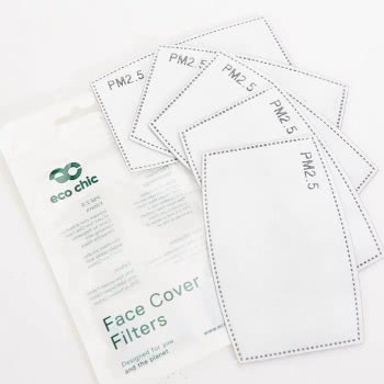 OEM Eco Chic Σετ Πέντε Φίλτρων Για Μάσκες Προσώπου 12?8 Cm EC-M88 5060735634456