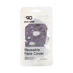 OEM Eco Chic Grey Sheep Face Cover Mini EC-M83 5060735634524