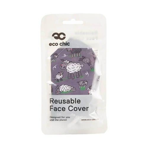 OEM Eco Chic Grey Sheep Face Cover Mini EC-M83 5060735634524