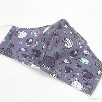 OEM Eco Chic Grey Sheep Face Cover Mini EC-M83 5060735634524