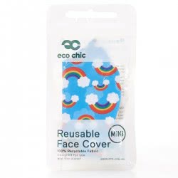 OEM Μάσκα Προσώπου Eco Chic Μίνι Ουράνιο Τόξο EC-M84 5060735634531