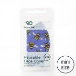 OEM Μάσκα Προσώπου Eco Chic Μίνι Μέλισσες - Μπλέ EC-M81 5060735634500