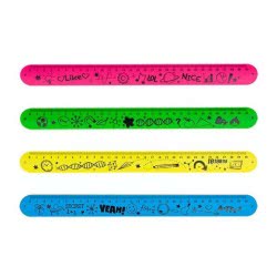 OEM Ruler Trend 30Cm Snap It Linear - 4 Colors 950925 4032722950925