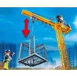 Playmobil Ανυψωτικός Γερανός Βαρέως Τύπου Με Τηλεχειριστήριο Και Σκαλωσιές 70441 4008789704412