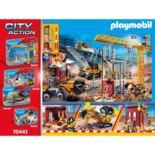 Playmobil Small Excavator With Movable Bucket 70443 4008789704436