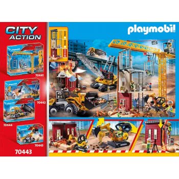 Playmobil Small Excavator With Movable Bucket 70443 4008789704436